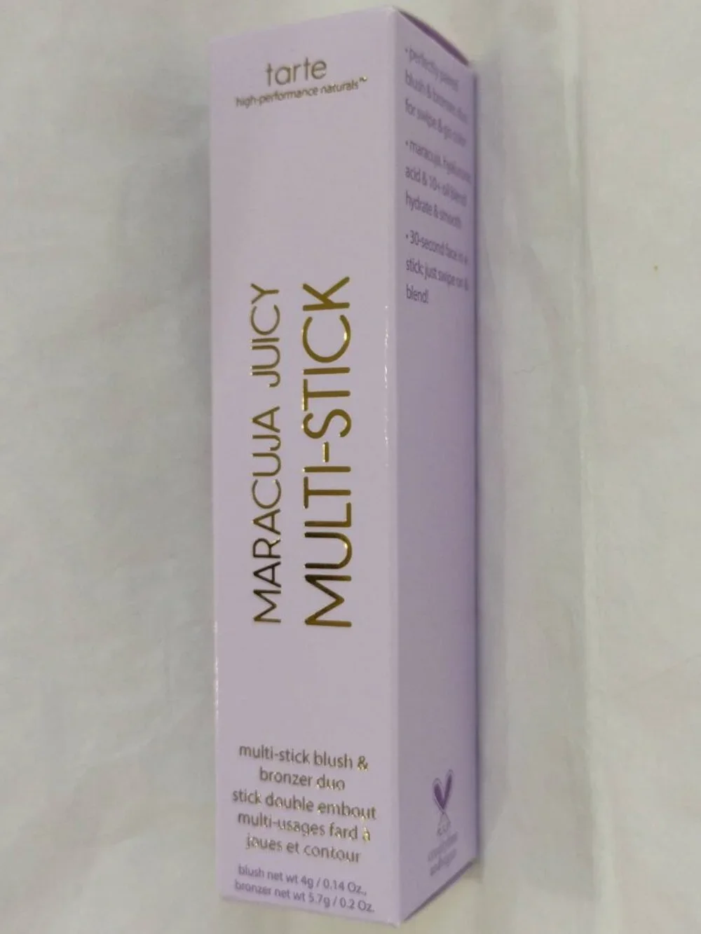 tarte Maracuja Juicy Multi-stick Blush & Bronzer 'Tequila&Tanlines' - New in Box